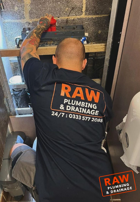 Raw Unblocking Toilet