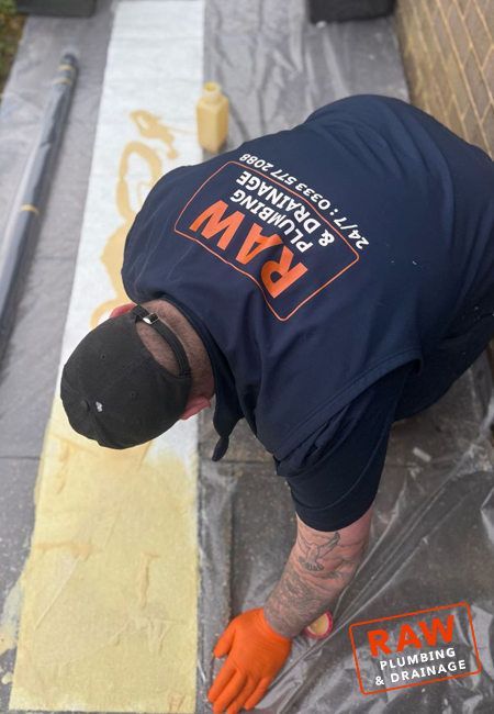 Raw Gutter Fixing